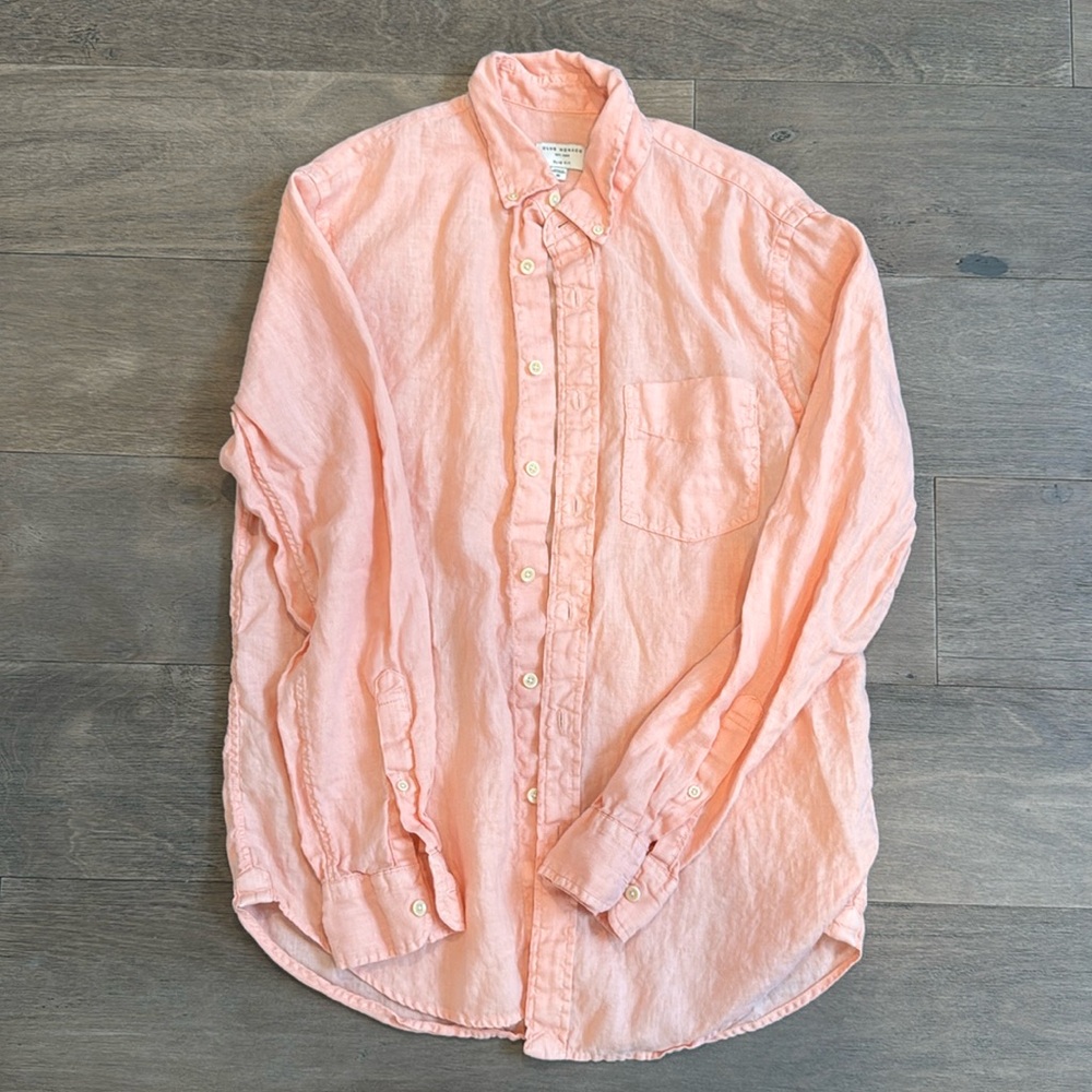 Club Monaco linen slim fit